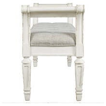 Button Tufted LeBlanc Accent Bench